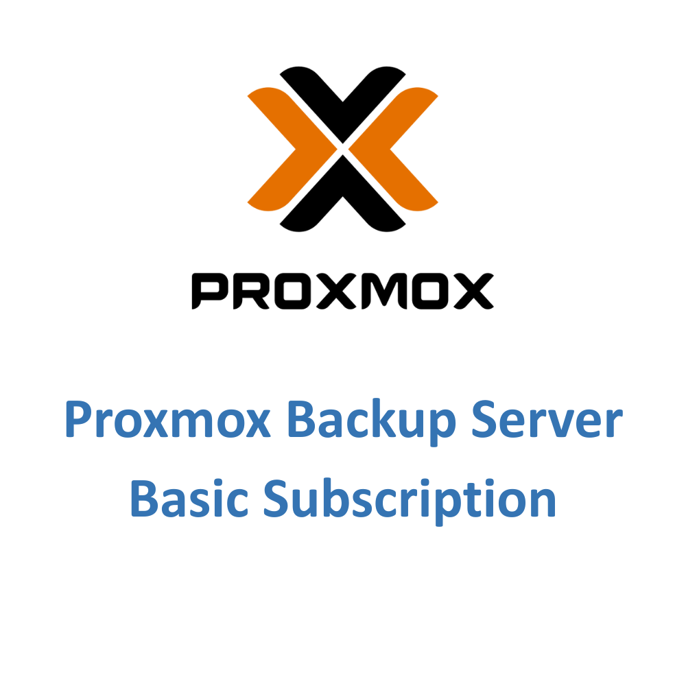 Proxmox Backup Server Basic Subscription 1 year - obrazek 2
