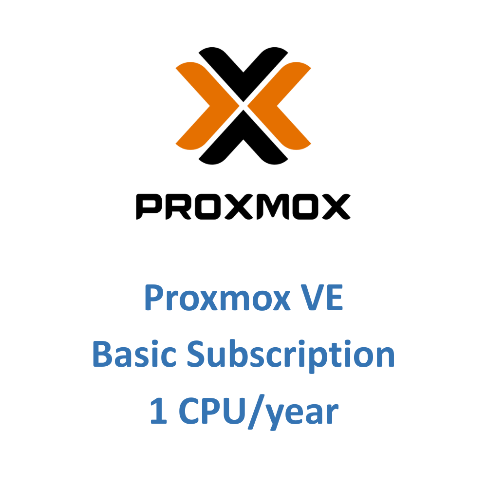 Proxmox VE Basic Subscription 1 CPU/year - obrazek 2