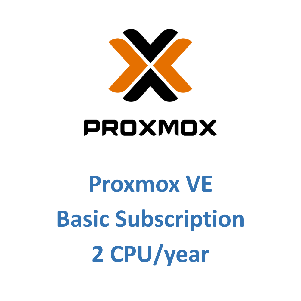 Proxmox VE Basic Subscription 2 CPU/year - obrazek 2