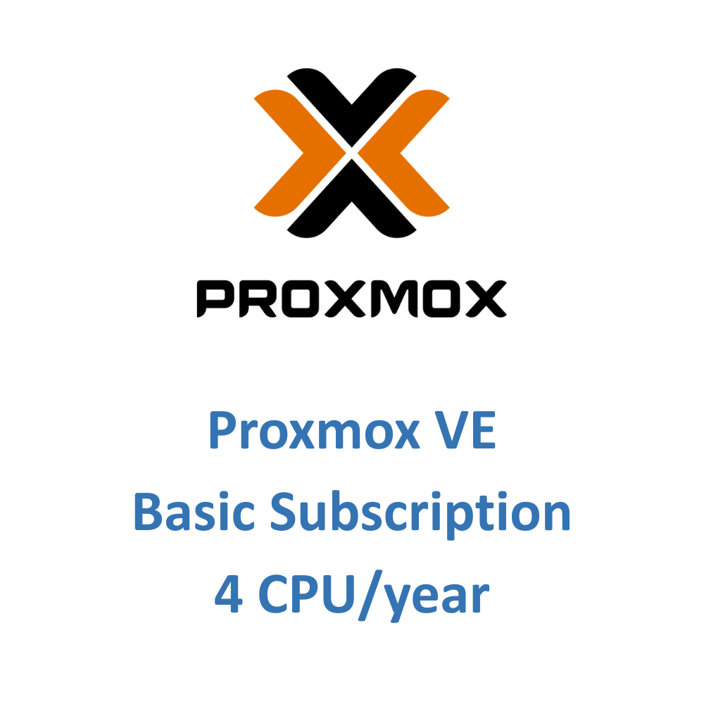 Proxmox VE Basic Subscription 4 CPU/year - obrazek 2