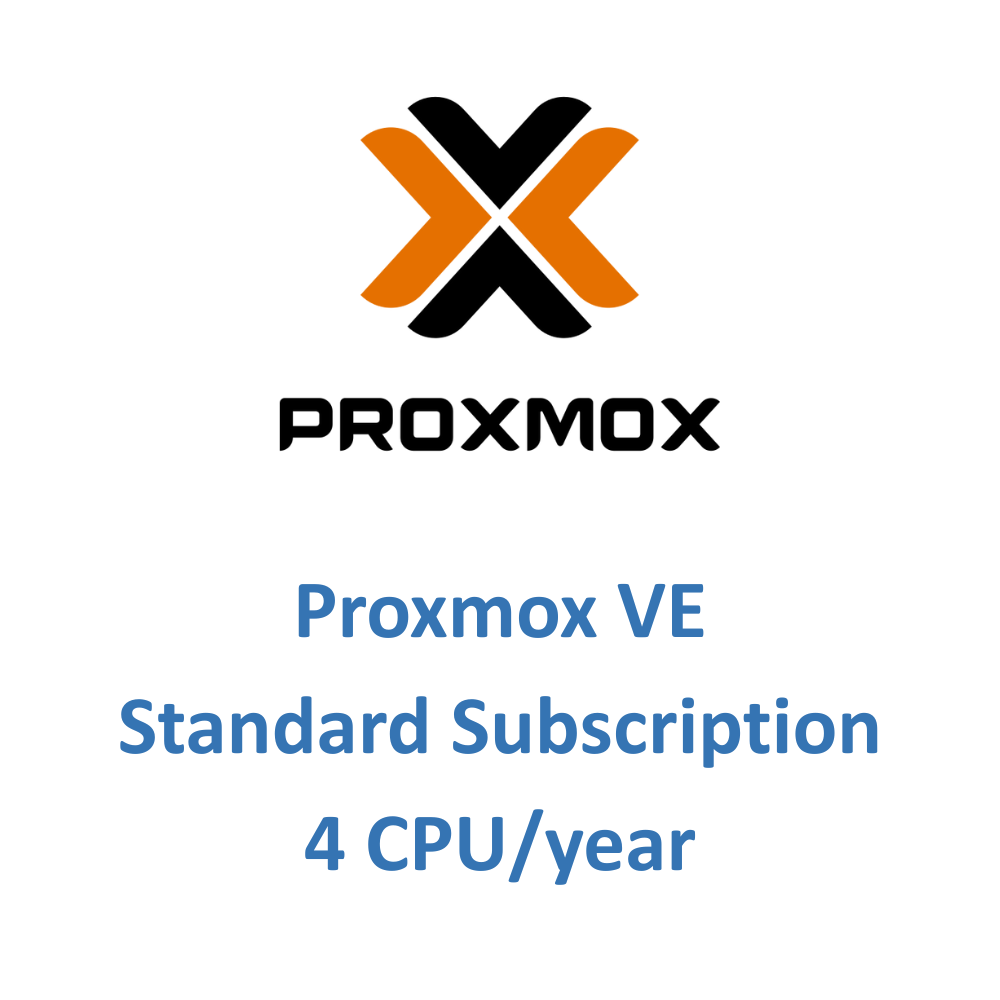 Proxmox VE Standard Subscription 4 CPU/year - obrazek 2