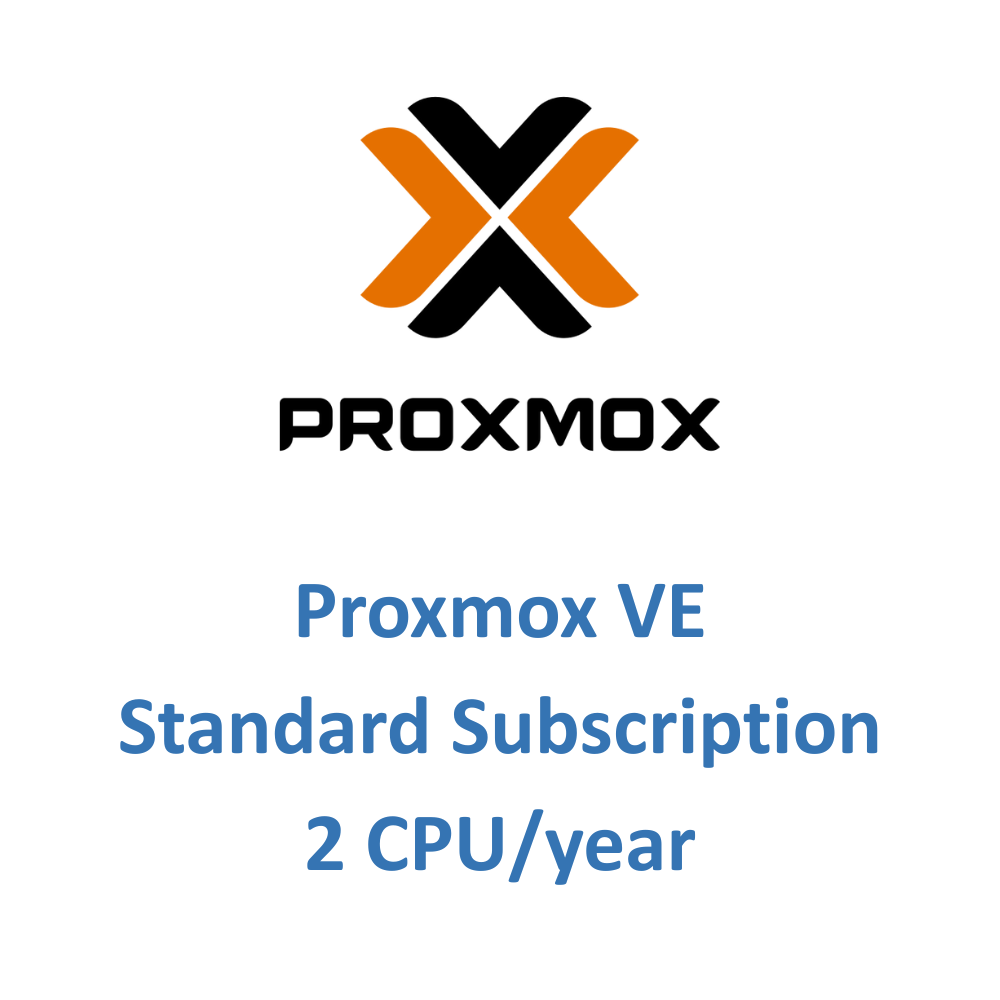 Proxmox VE Standard Subscription 2 CPU/year - obrazek 2