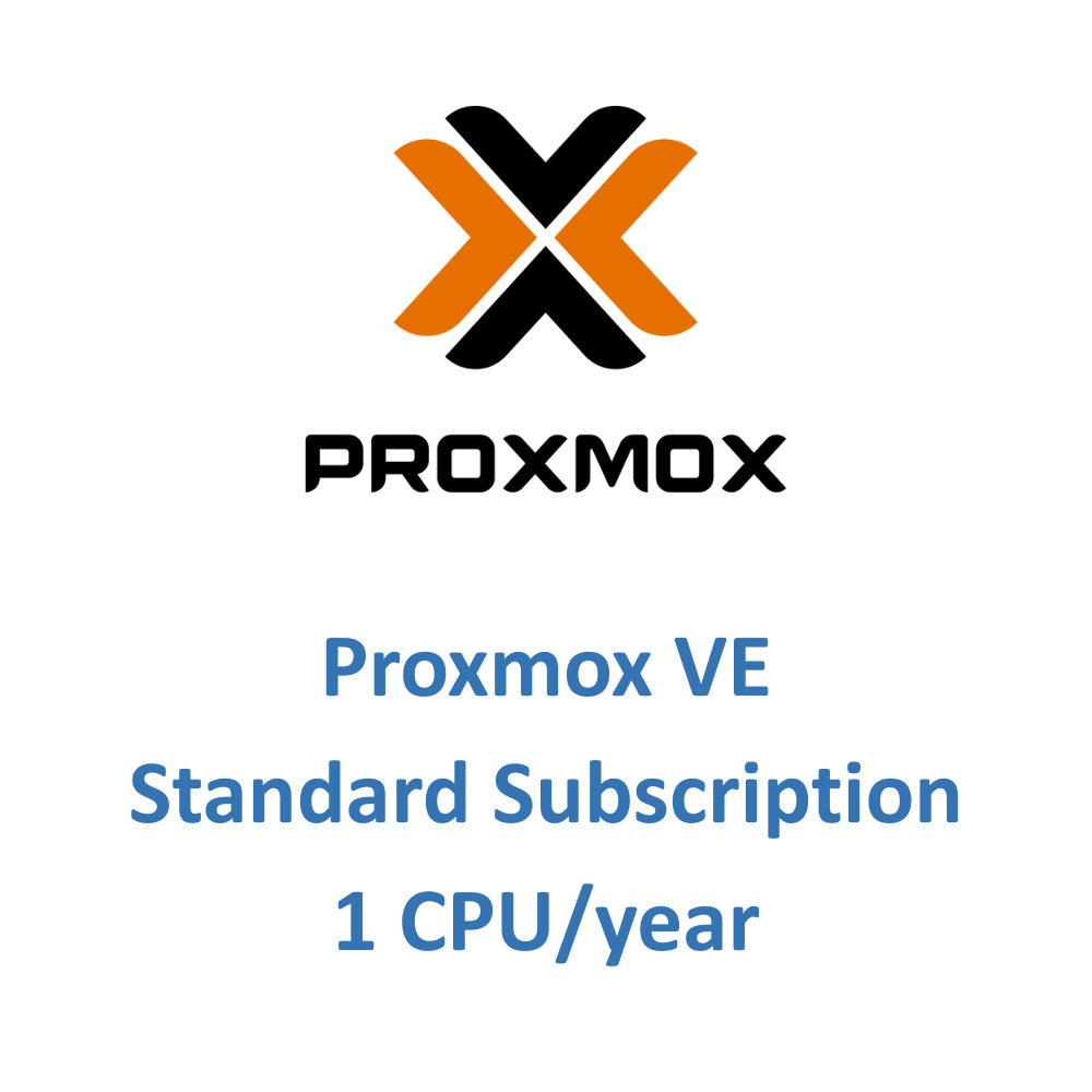 Proxmox VE Standard Subscription 1 CPU/year - obrazek 2