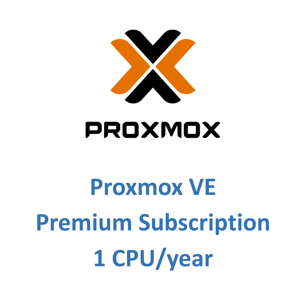 Proxmox VE Premium Subscription 1 CPU/year - obrazek 2