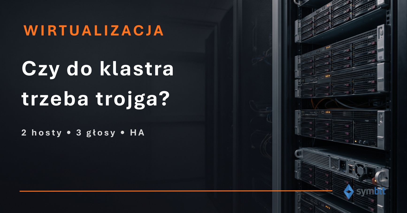 Proxmox VE: dwa hosty z QDevice czy klaster trójwęzłowy?